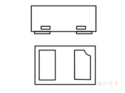 ESDBEF24VB1S DFNWB1.0x0.6-2L 封装图