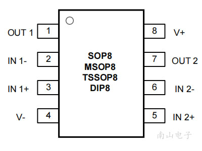 LM2903-PEN DIP8 封装图