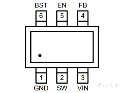 ESD12VK4 SOT-23-6L 封装图