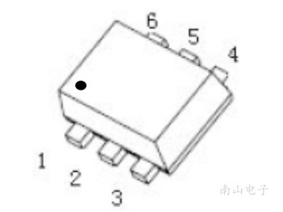 BAS16V SOT-563 封装图