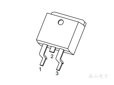 CJB3R9SN10B TO-263-2L-A 封装图