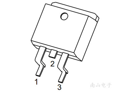 SBDB2060CT TO-263-2L 封装图